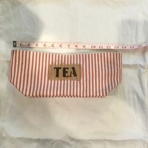 Fabric tea bin organizer